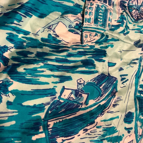 Lilly Pulitzer Silk Skirt - Picture 4 of 7